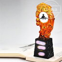 25*9cm クリスタルトロフィー オリジナルトロフィー 透明度 仕上がり 年配 記念 企業 大切な方 団体 年間表彰 イベント用 イメージキャラクター イメー...