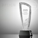 26.5*9.5cm クリスタルトロフィー オリジナルトロフィー 透明度 仕上がり 年配 記念 企業 大切な方 団体 年間表彰 イベント用 イメージキャラクター...