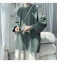 【送料無料】七分袖 Tシャツ メンズ 夏服 メンズ おしゃれ トップス 人気 無地 大きいサイズ シンプル オシャレ ゆったり 柔らかい肌触り 涼しい 快適 フ...