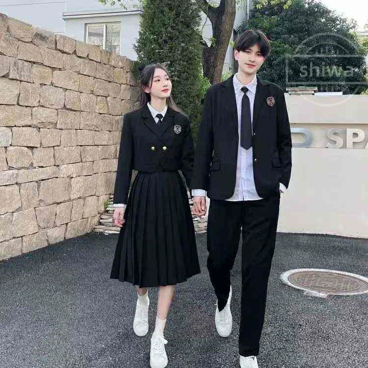 【送料無料】韓国 大きいサイズ フォーマルスーツ 男子高生 ブレザー 高校生制服 女子＆男子スクール制服 女子高生 中学生 入学式スーツ 春秋冬 無地 スクールスーツ 4点セット 学生服 jk