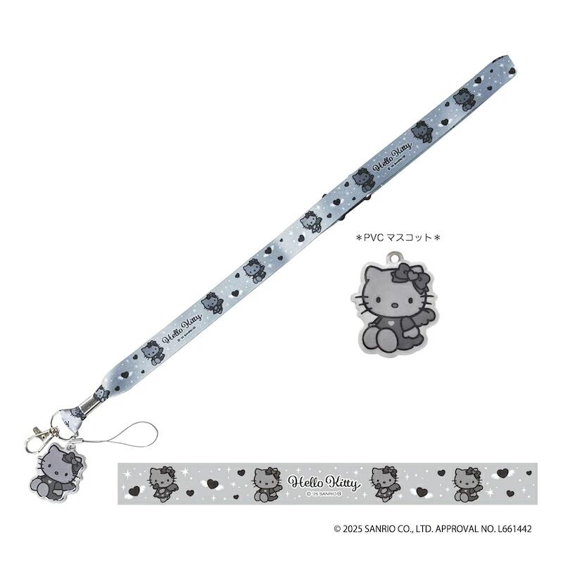 Rakuten - ハローキティ BLACK ANGEL ネックトラップ neck strap nic_kt27-10 ハローキティグッズ ティーシーピー HelloKitty BLACK ANGEL TCP ハローキティ ブラックエンジェル キティちゃんネックストラップチ平成レトロシリーズ