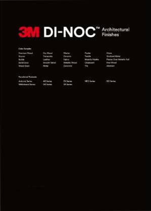 3M ダイノックフィルムサンプル帳／カタログ／色合わせ／見本帳