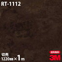 ダイノックシート 3M ダイノックフィルム RT-1112 オキシダイズドメタル 錆 腐食 金属 メタリック 光沢 1220mm×1m単位 RT1112 DIN...