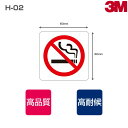 禁煙ステッカーH-02 W60mm×W60mm 12枚×8シート NO SMOKING 禁煙マーク 禁煙サイン