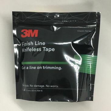 【30個限定値下げ】3M ナイフレステープ　フィニッシュライン／Knifeless Tape／FL Finish Line／幅3.5mm・長さ50m／テープ型カッター／フィルム施工道具【メール便OK】【他社対抗価格】【プロ愛用施工道具】