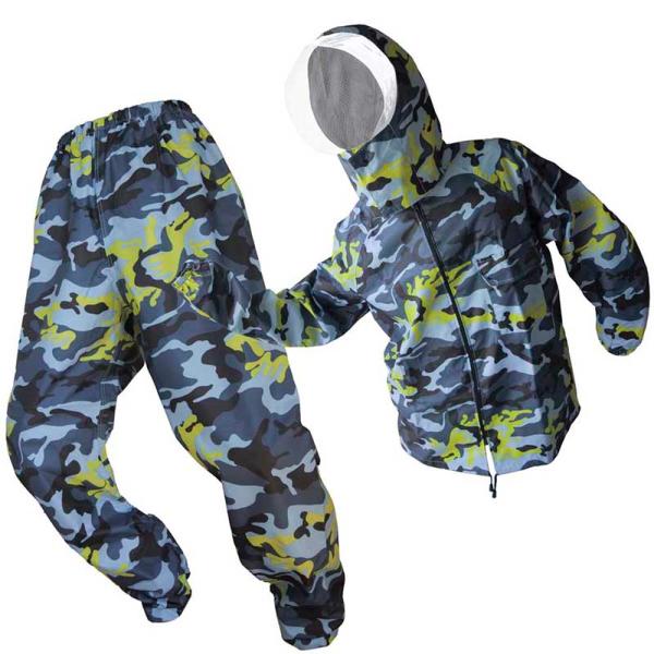 FUJITE 7202 迷彩かっぱる耐水圧20,000mm（A帯・M〜4Lまで）