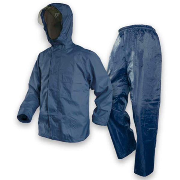 FUJITE 7304 レインかっぱる雨の日快適ライフ 紺