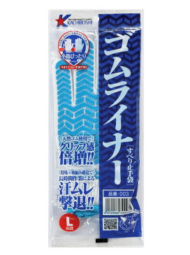 カチボシ No.003 ゴムライナー ブルー 【12双入り】 滑りにくいグリップパターンで作業がしやすいスベリ止め手袋です。 作業手袋 スベリ止め手袋 スベリ止め軍手 ★レビュー記入プレゼント対象商品★