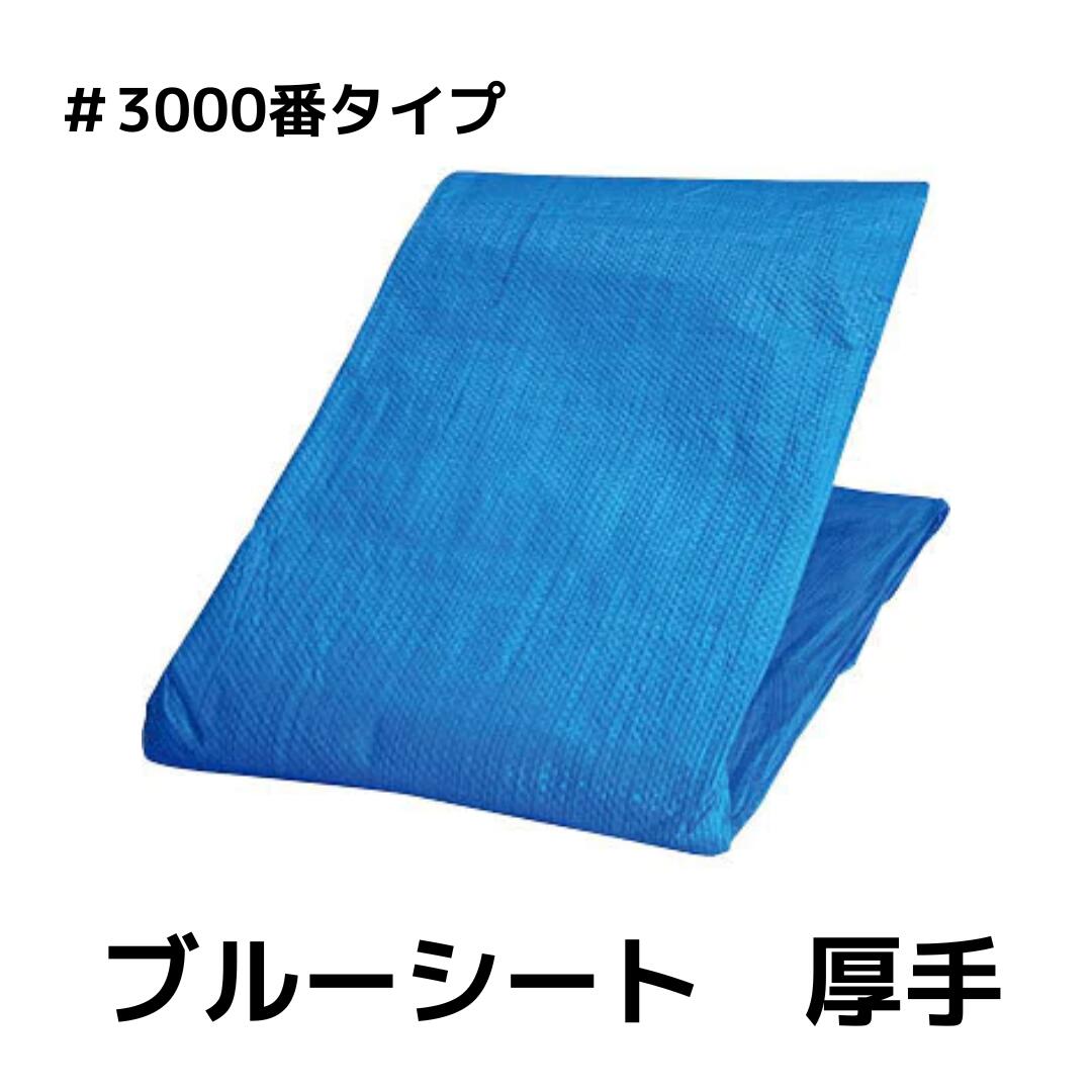 【2枚セット】ブルーシート　10m×10m