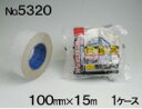 布両面テープ スリオン No.5320 多目的厚手 100mm×15m 1ケース(12巻入) | 法人宛限定 床 カーペット 固定 両面