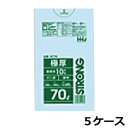 極厚ポリ袋 HHJ GT78 透明70L　0.080mm×800mm×900mm　計750枚/5ケースセット＜法人宛限定＞