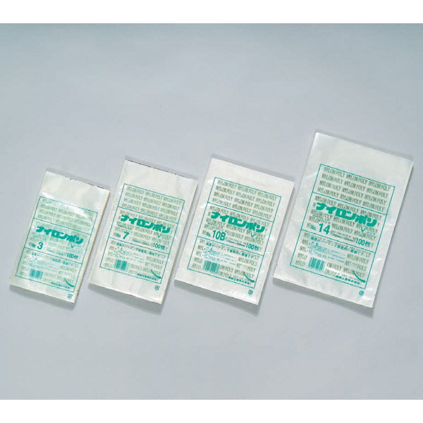 福助工業 ナイロンポリ Vタイプ No.21 (320mm×450mm) (1000枚)【ケース売り】 FK