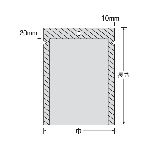 福助工業 バリア静防OP YNタイプ No.10　(220mm×330mm)　(1500枚)【ケース売り】　FK