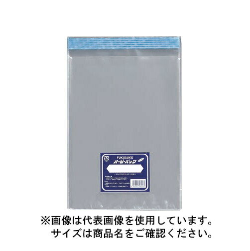 福助工業 オーピーパック T-14-15.5(テープ付)　140mm×155mm＋40mm　1梱包(1000枚)　FK 0841544　| OPP OPP袋 opp 包装 袋 透明 テープ付き テープ付 テープつき 平袋 ラッピング ギフト プレゼント 保存