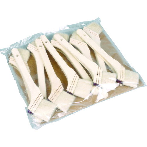 TRUSCO　まとめ買い　徳用ニス刷毛　木柄　10号　30mm　10本入　《発注単位：1袋(10本)》［OB］