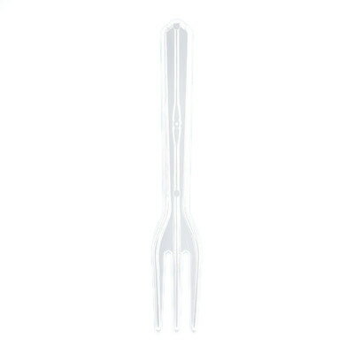 アサヒ徳島 フォーク＃90　透明　バラ《入り数：1袋(1000本)》（Y003411）