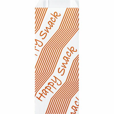 大阪ポリエチレン販売 スナック袋C柄（耐油耐水紙）　大《入り数：1袋(100枚)》（Y001209）