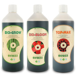 液体肥料の有機質肥料はBio Bizz バイオビズ 1Lのお得な3本セット Organic Nutrients