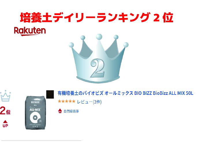 有機培養土のバイオビズ オールミックス BIO BIZZ BioBizz ALL MIX 50L Organic So...