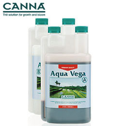 液体肥料 水耕栽培 CANNA AQUA Vega キャナベガ A+B 各1L Hydroponic Nutrients