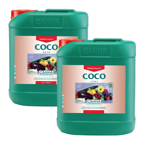 ココ培地専用の液体肥料 Canna Coco A/B 5L キャナ・ココ Hydroponic Nutrients 液体肥料