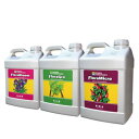 楽天自然緑商事液体肥料 GH Flora フローラ 9.46L お得な3本セット Hydroponic Nutrients