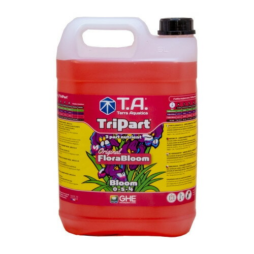 Terra Aquatica/GHE　TriPart Bloom 5L テラアクアティカ　トリパート(元フローラシリーズ） Hydroponic Nutrients