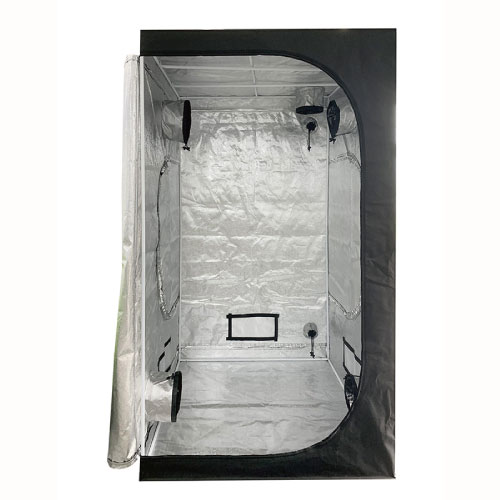 In door Grow Tent(インドアグロウテント) 90&times;90&times;180cm 高性能グロウボックス In door Grow Tent(インドアグロウテント)は窓が大きく開き作業するにも最適です。 また、丈夫な素材の生地の600Dで植物育成ライトの反射率に効果があるミラー素材を使用しています。 サイドと後ろにも窓があり換気にも役立てます。 &nbsp; ・骨組みも三又もスチール素材で頑丈です。 ・※ベルトは付属しております。・開閉ファスナーはとても滑らかで引っ掛かりがありません。