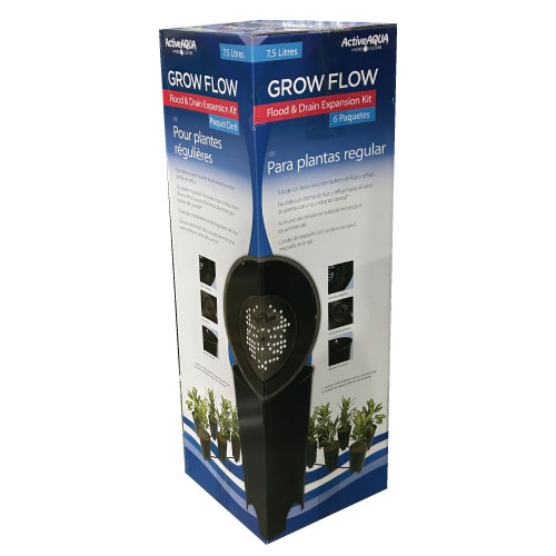 Active Aqua Grow Flow Expansion Kit(拡張追加ポット6個入り) Active Aqua Grow Flowの追加用ポットのキットです。最大で48個まで連結できます。