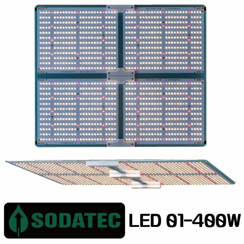 植物育成ledライト 植物育成LED Sdatek LED-01 400W 超薄型 Grow LED Lighting 植物育成ライト led 送料無料