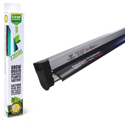 植物育成ライト 蛍光灯 Sunbaster T5HO 18 40cm リフレクターSET Grow Fluorescent Lighting