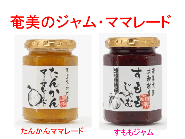 奄美特産フルーツ2種たんかんママレード150g　すももジャム150g各1個