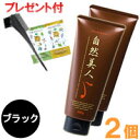 自然美人 ブラック(200g)【2個セット】【アップワード】【EMシャンプーサンプル&ブラシセットプレゼント】【送料無料】