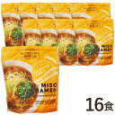 グルテンフリーインスタントラーメンみそ (液体スープ)(122g(麺75g、スープ47g))【16食セット】【小林生麺】【送料無料】