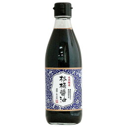 天然醸造 杉桶醤油（360ml）ビン【純正食品マルシマ】