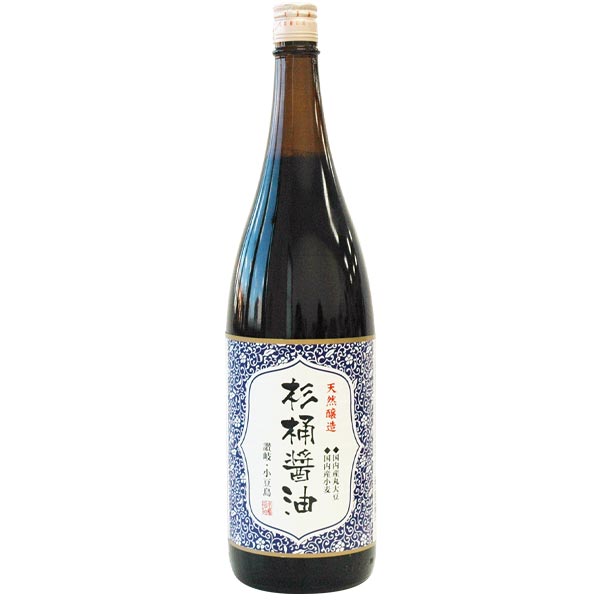 天然醸造 杉桶醤油（1.8L）ビン【純正食品マルシマ】 1