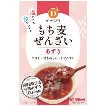 もち麦ぜんざい(140g)【だいずデイズ】