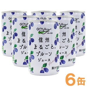 信州まるごとプルーンジュース（160g×6本）【長野興農】