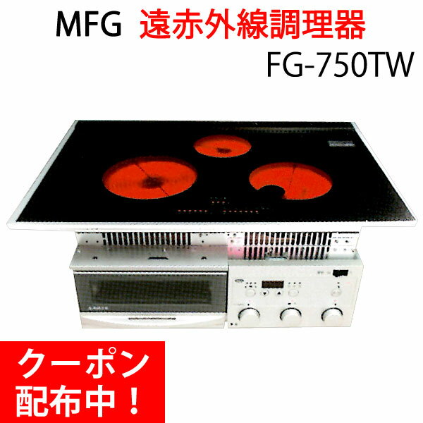 遠赤外線 MFGスーパーラジエントヒーター〔FG-750TW（200Vタイプ）〕【MFG】【クーポン配布中】【アフターケア万全の正規販売店】【いつでもポイント10倍】【直送につき代引・同梱不可】【送料無料】