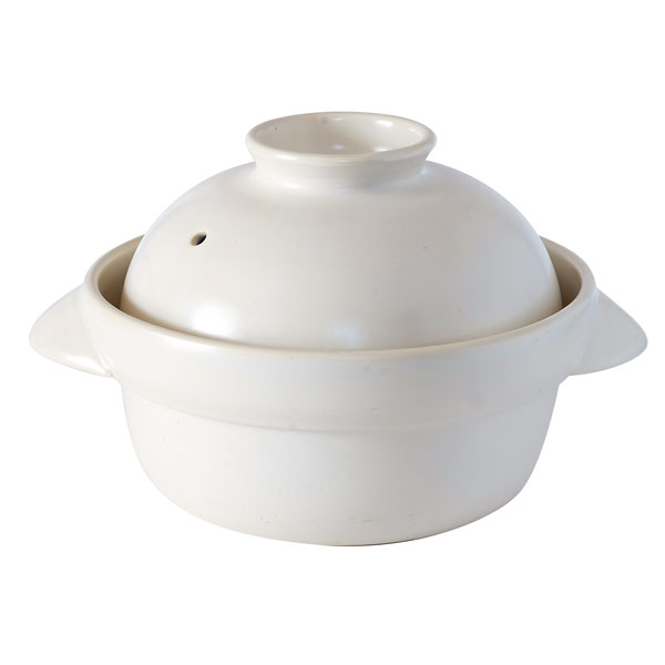 森修焼 味鍋（1200ml）2合炊き（ガス直火用）【森修焼】【送料無料】