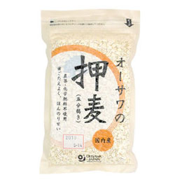 オーサワの押麦(五分搗き)(300g)【オーサワジャパン】