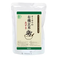 玄米と小豆の絶妙なハーモニー■有機JAS認定品　■小豆の甘味が生きている　■赤ちゃんからお年寄りまで商品詳細商品番号os0592原材料有機玄米（山形産）・小豆（北海道産）、食塩（海の精）内容量200g賞味期限製造日より常温で1年販売元オーサワジャパン株式会社広告文責有限会社自然館 0957-22-8770　