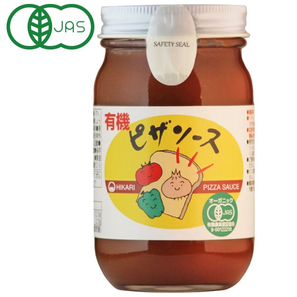 光食品 有機ピザソース(225g)ビン【ヒカリ】の商品画像