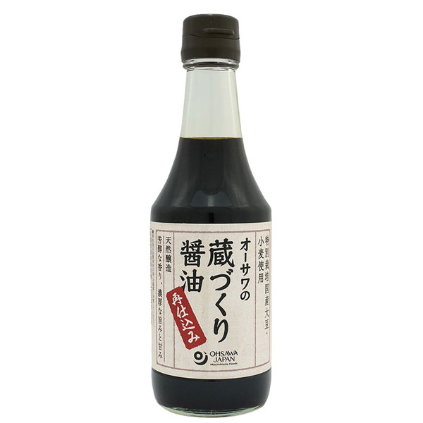 オーサワの蔵づくり醤油(再仕込み)（300ml）ビン