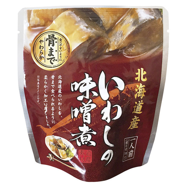 北海道産 いわしの味噌煮（95g（固形量70g））【兼由】