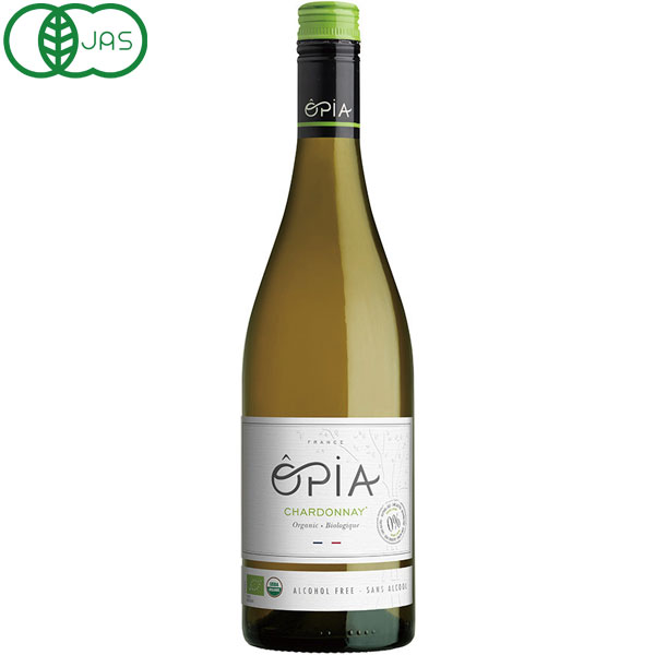 【取扱終了】OPIA（オピア）シャルドネ・オーガニック・白（ノンアルコール・ワインテイスト飲料）（750ml）【パシフィック洋行】