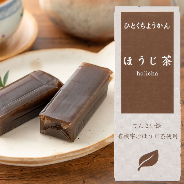 楽天お〜がにっくしぜんかん【4月新商品】ひとくちミニ羊羹 ほうじ茶（1本（52g））【アトレ】