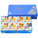【夏季限定】フルーツトコゼリー(130g)【16個化粧箱入り(みかん4個、パイン4個、もも4個、ぶどう2個、甘夏2個 )】【マルヤス食品】