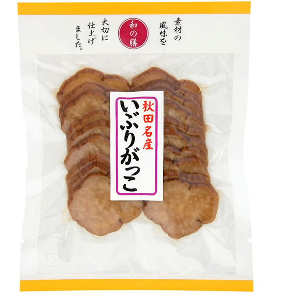 秋田名産いぶりがっこ スライス 70g 【マルアイ食品】