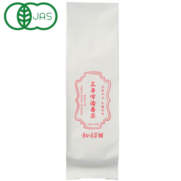 京都宇治 有機三年宇治番茶（100g）【童仙房茶舗】